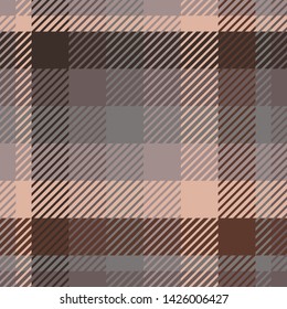 Plaid or tartan vector is background or texture in many color