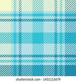 Plaid or tartan vector is background or texture in many color