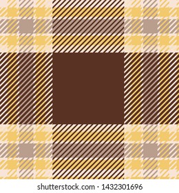 Plaid or tartan vector is background or texture in many color