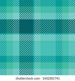 Plaid or tartan vector is background or texture in many color