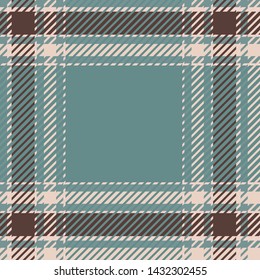 Plaid or tartan vector is background or texture in many color