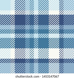 Plaid or tartan vector is background or texture in many color