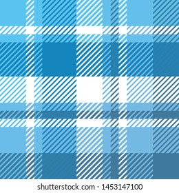 Plaid or tartan vector is background or texture in many color