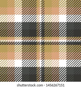 Plaid or tartan vector is background or texture in many color