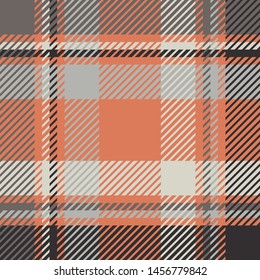 Plaid or tartan vector is background or texture in many color