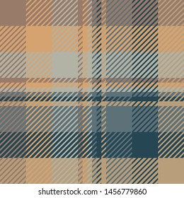 Plaid or tartan vector is background or texture in many color