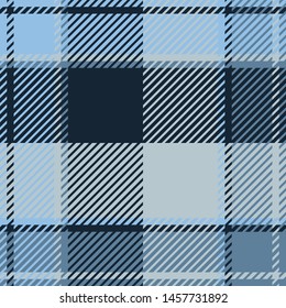 Plaid or tartan vector is background or texture in many color