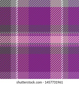 Plaid or tartan vector is background or texture in many color