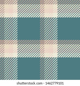 Plaid or tartan vector is background or texture in many color
