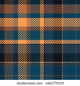 Plaid or tartan vector is background or texture in many color