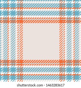 Plaid or tartan vector is background or texture in many color
