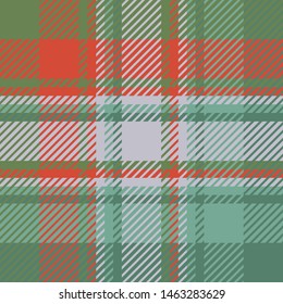 Plaid or tartan vector is background or texture in many color