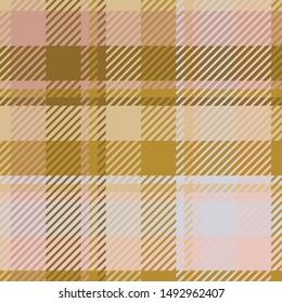 Plaid or tartan vector is background or texture in many color