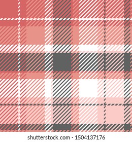 Plaid or tartan vector is background or texture in many color
