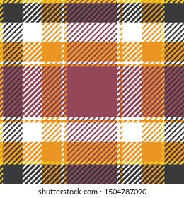 Plaid or tartan vector is background or texture in many color