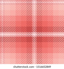 Plaid or tartan vector is background or texture in many color