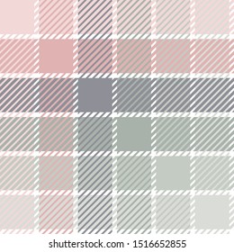 Plaid or tartan vector is background or texture in many color