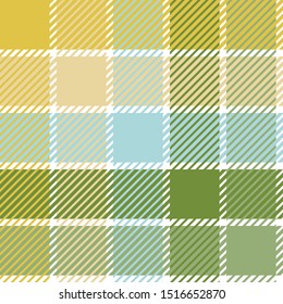 Plaid or tartan vector is background or texture in many color