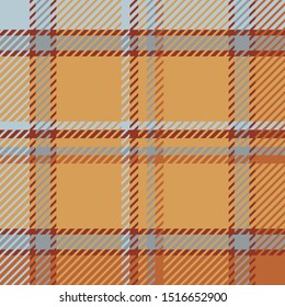 Plaid or tartan vector is background or texture in many color