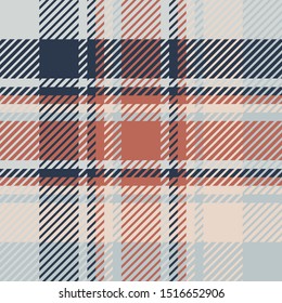 Plaid or tartan vector is background or texture in many color