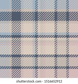 Plaid or tartan vector is background or texture in many color