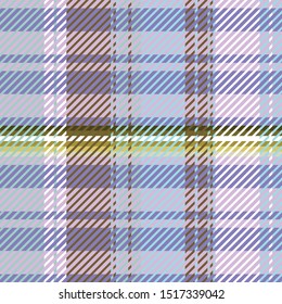 Plaid or tartan vector is background or texture in many color
