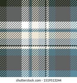 Plaid or tartan vector is background or texture in many color