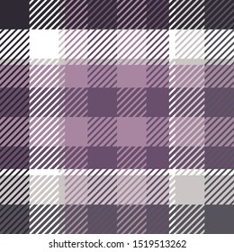 Plaid or tartan vector is background or texture in many color