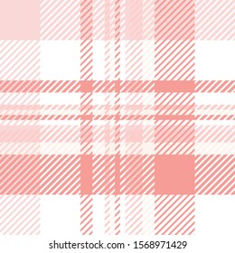 Plaid or tartan vector is background or texture in many color