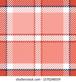 Plaid or tartan vector is background or texture in many color