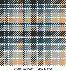 Plaid or tartan vector is background or texture in many color 