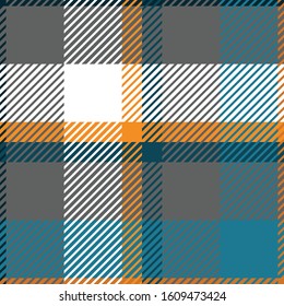 Plaid or tartan vector is background or texture in many color