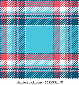 Plaid or tartan vector is background or texture in many color