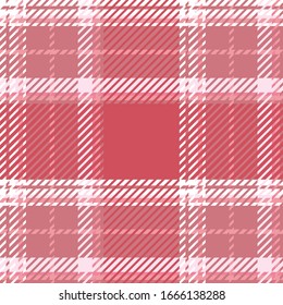 Plaid or tartan vector is background or texture in many color of graphic design