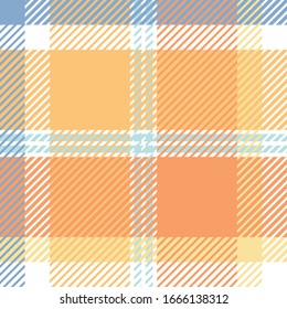 Plaid or tartan vector is background or texture in many color of graphic design