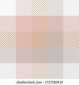 Plaid oder Tartan Vektor ist Hintergrund oder Textur in vielen Farben der grafischen Gestaltung