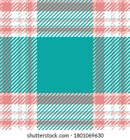Plaid or tartan vector is background or texture in many color of graphic design