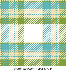 Plaid or tartan vector is background or texture in many color of graphic design