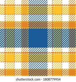 Plaid or tartan vector is background or texture in many color of graphic design