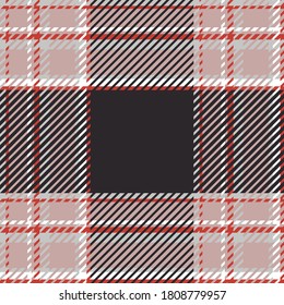 Plaid or tartan vector is background or texture in many color of graphic design