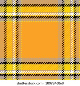 Plaid or tartan vector is background or texture in many color of graphic design