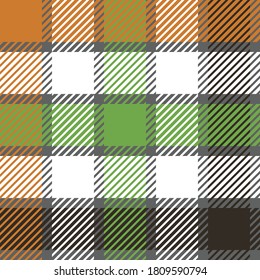 Plaid or tartan vector is background or texture in many color of graphic design
