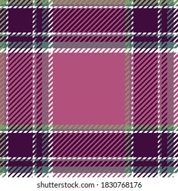 Plaid or tartan vector is background or texture in many color of graphic design