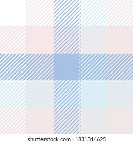 El vector plateado o tartán es fondo o textura en muchos colores de diseño gráfico