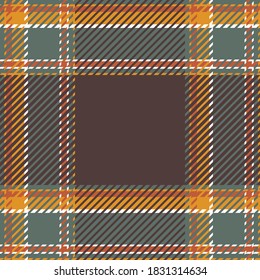 Plaid or tartan vector is background or texture in many color of graphic design
