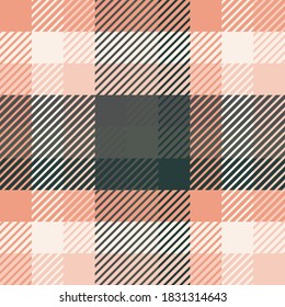 Plaid or tartan vector is background or texture in many color of graphic design