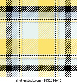 Plaid or tartan vector is background or texture in many color of graphic design