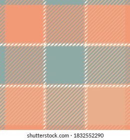 Plaid or tartan vector is background or texture in many color of graphic design