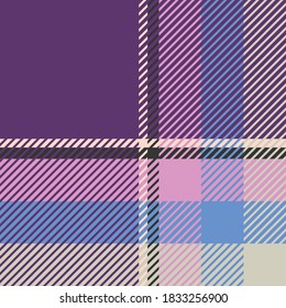 Plaid or tartan vector is background or texture in many color of graphic design