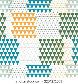 Plaid or tartan vector is background or texture in many color. Repeating vector pattern.